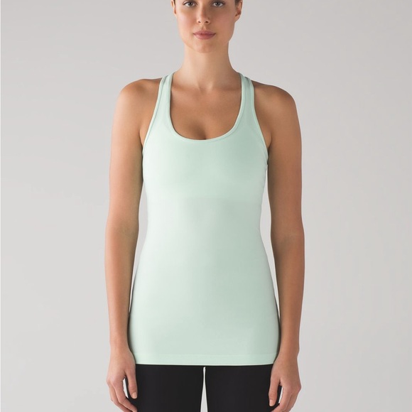 Lululemon Cool Racerback (Sea Mist, 6) - Picture 2 of 7